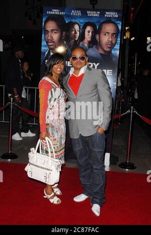 Chris Stokes And Wife Monyee Stokes At The Premiere Of "Somebody Help ...