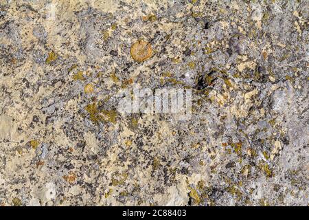 sunny illuminated full frame abstract stone surface Stock Photo