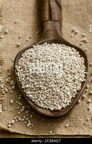 Araw, rolled millet flour from Senegal, Africa Stock Photo