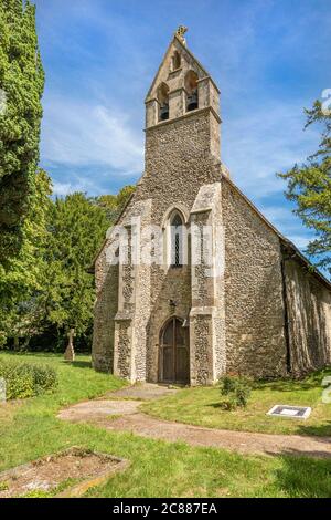 St Peter's Church, Monks Horton, Kent Stock Photo