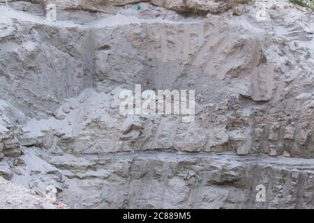 Soil is a soft, granular covering of the earth's surface Stock Photo