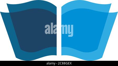 Book logo icon illustration design Stock Vector