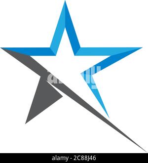 Star logo template vector icon illustration design Stock Vector