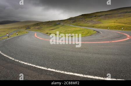 Black Mountain Pass in South Wales Stock Photo