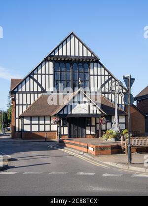 the village hall in cranleigh village surrey Stock Photo