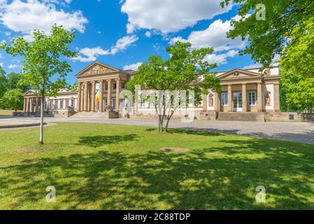 Museum Schloss Rosenstein or Castle Rosenstein, Rosensteinpark, City District Bad Cannstatt, City of Stuttgart, Baden-Württemberg, Germany, Europe Stock Photo