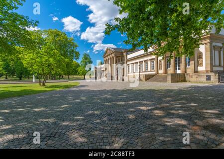 Museum Schloss Rosenstein or Castle Rosenstein, Rosensteinpark, City District Bad Cannstatt, City of Stuttgart, Baden-Württemberg, Germany, Europe Stock Photo