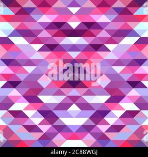 Square seamless polygonal pattern. Vector background for your creativity Stock Vector