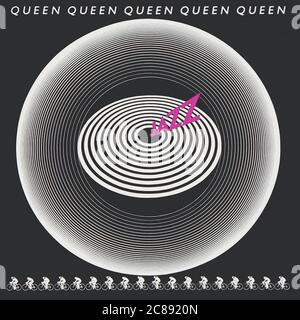 Queen - original vinyl album cover - Jazz - 1978 Stock Photo