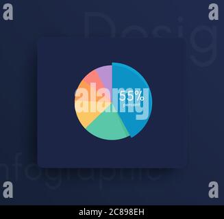 Vector graphics mobile infographics with three options. Template for creating mobile applications, workflow layout, diagram, banner, web design Stock Vector