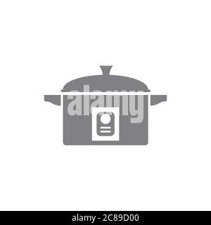 Rice Cooker icon template vector illustration design Stock Vector