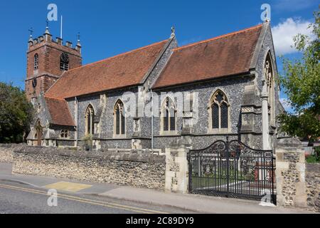 England, Berkshire, Pangbourne, church Stock Photo