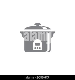Rice Cooker icon template vector illustration design Stock Vector