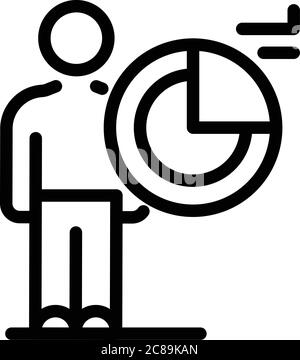 Trader desk icon, outline style Stock Vector Image & Art - Alamy