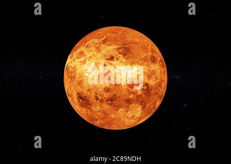 Planet Venus Isolated (Elements of this image furnished by NASA Stock ...