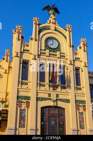 Estacion Del Nord, Valencia, Spain Stock Photo