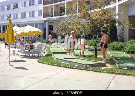 Brown's Hotel, Loch Sheldrake, New York, USA, John Margolies Roadside America Photograph Archive, 1977 Stock Photo