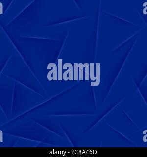 Abstract seamless pattern in blue colors Stock Vector