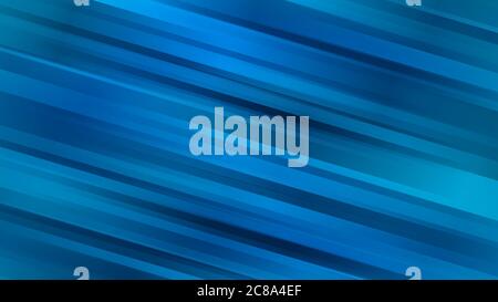Abstract background with diagonal lines in blue colors Stock Vector