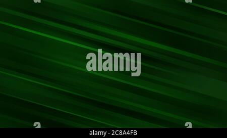 Abstract background with diagonal lines in dark green colors Stock Vector