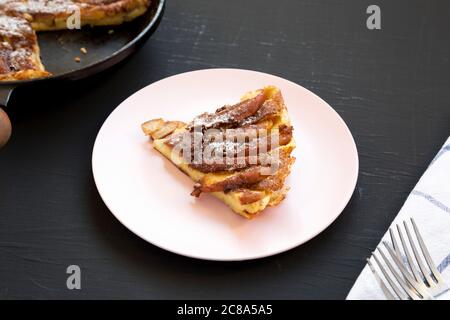 Delicious Dutch Pancakes (Pannekoek) with Apple Stroop