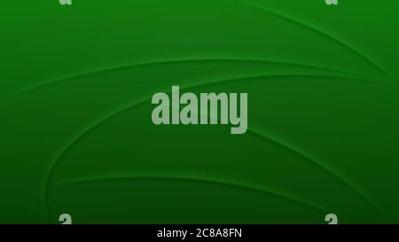 Vector Abstract green color curved lines background with halftone ...