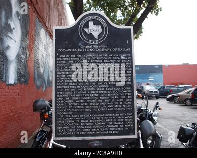 Deep Ellum History and Location in Photos Stock Photo