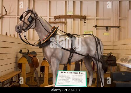 Seeley Stable Museum, Old Town San Diego State Historic Park, California, United States Stock Photo