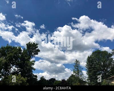 Cloudy sky Stock Photo
