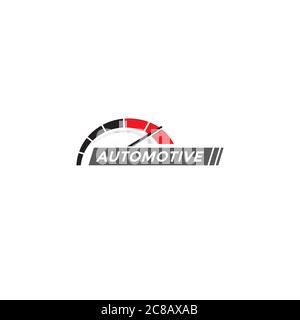 Automotive logo or combination mark design Stock Vector