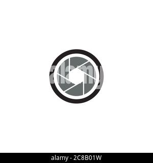 Camera Lens logo / icon design Stock Vector