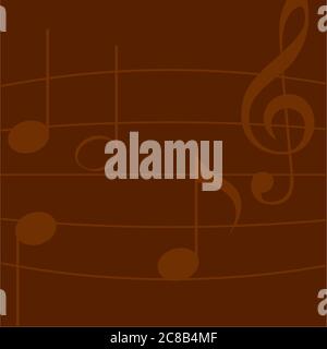 Musical notes background Stock Vector