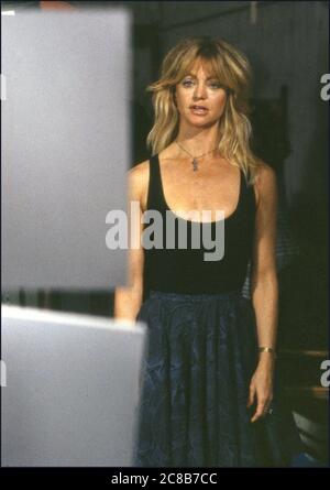 Actress Goldie Hawn waits backstage to go on at the Cable Ace Awards ceremony. Stock Photo