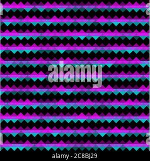 Vector illustration of geometric seamless texture Stock Vector