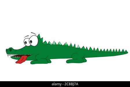 vector-crocodile-with-ones-