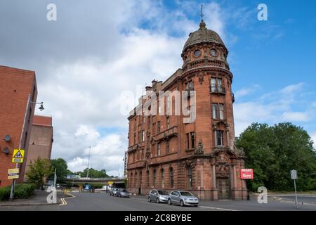 Architectural detail of Glasgow Savings Bank building, Ingram Street