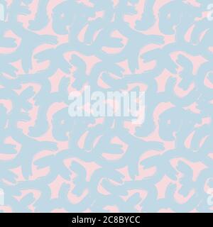 Camouflage abstract seamless pattern background suitable for fashion textiles, graphics Stock Vector