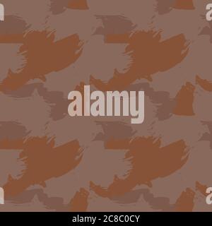 Camouflage abstract seamless pattern background suitable for fashion textiles, graphics Stock Vector