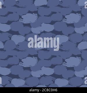 Camouflage abstract seamless pattern background suitable for fashion textiles, graphics Stock Vector