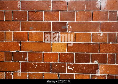 Red Brick Background Stock Photo