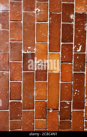 Red Brick Background Stock Photo