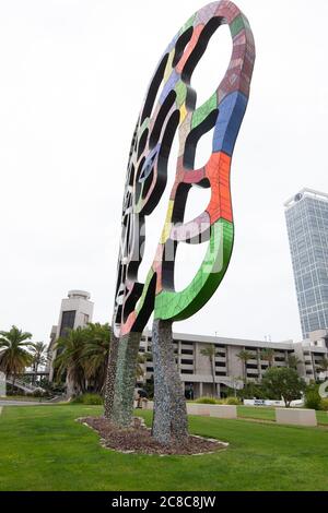 San Diego, Ca. 22nd July, 2020. Views of downtown San Diego during what would have been Comic Con Preview night on July 22nd, 2020. Credit: Tony Forte/Media Punch/Alamy Live News Stock Photo