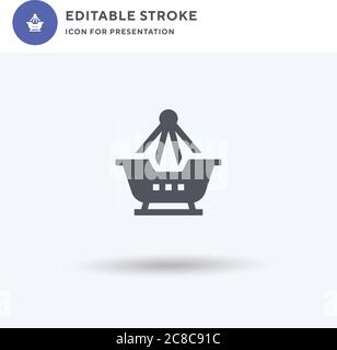 Fair Ship icon vector, filled flat sign, solid pictogram isolated on ...