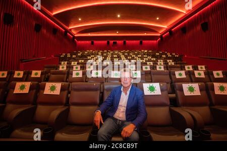 23 July 2020 Lower Saxony Hanover The Lobby Of The Still Closed Cinema Astor Grand Cinema Is Deserted Cinema Entrepreneur Hans Joachim Flebbe Will Inform On Thursday About The Situation Of Cinemas In