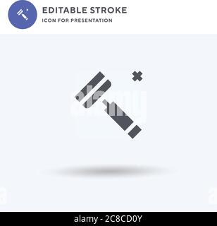 Shaving icon vector, filled flat sign, solid pictogram isolated on ...