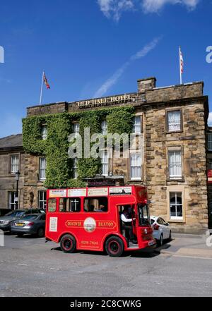 Spa town of Buxton in the Peak District Derbyshire England