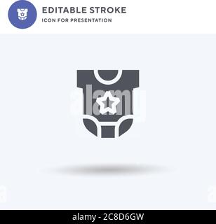 Baby Body Icon Vector Isolated Contour Symbol Illustration Stock Vector Image Art Alamy