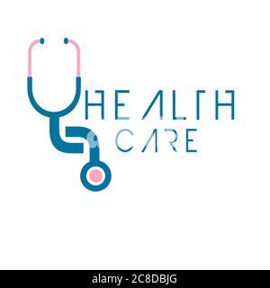 Healthcare illustration vector logo design medical and hospital symbols beautiful healthcare symbols logo and icon. Stock Vector
