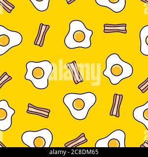 Fresh eggs background useful for texture and decoration. Clean texture for dress and prints. Stock Vector