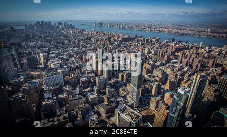 View from the Empire State NYC Stock Photo